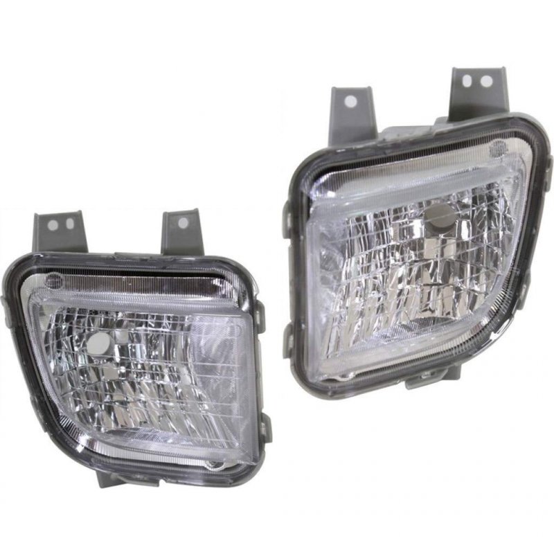 Honda Ridgeline Turn Signal Light 2009 10 11 12 13 2014 Driver And Passenger Side Pair Set Clear Lens Daytime Running Ho2562100