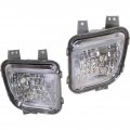 Honda Ridgeline Turn Signal Light 2009 10 11 12 13 2014 Driver And Passenger Side Pair Set Clear Lens Daytime Running Ho2562100 