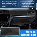 Uxcell Dash Glove Box Door Lid Assembly For Vw Golf Late 2002 2003 2004 2005 Compartment No 1j1857121a Black