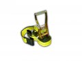 Everest S1022 Premium Ratchet Tie Down 1 Pk 2 In X 27 Ft 3333 Lbs Working Load 10000 Break Strength Flat-hook Cargo Straps 