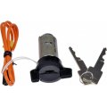 Ignition Lock Cylinder For Chevy Corvette 1990 1996 Black Housing With Wiring Harness And 2 Keys Replacement 16627393 26009609 