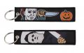 Pinstant Halloween Michael Myers John Carpenter Classic 70s Slasher Horror Movie Film Keychain Key Tag Chain Fob Ring 