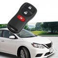 Keyless Entry Remote Key Fob Clicker 28268-c991c 3 Buttons Transmitter Replacement For Nissan Sentra 2007 2012 Plastic Metal 