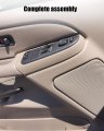 Master Power Window Switch With Bezel Front Driver Side Brown For Chevy Silverado 1500 2500 3500 And Gmc Sierra 2003 2007