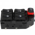 Ocpty Master Power Window Switch Front Left Driver Side Lift Fits 2000-2005 For Chevrolet Cavalier A 22610145 901-106
