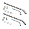 Cicitree 18pcs Ice Scratchers Carbide Tips Kits Compatible For Snowmobile Tipped Track Snow Lubricator