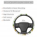 Forchrinse Underwater 3d Sea Turtle Car Front Back Seat Cover Steering Wheel Center Console Pads Cup Coaster Keychain Gearshift