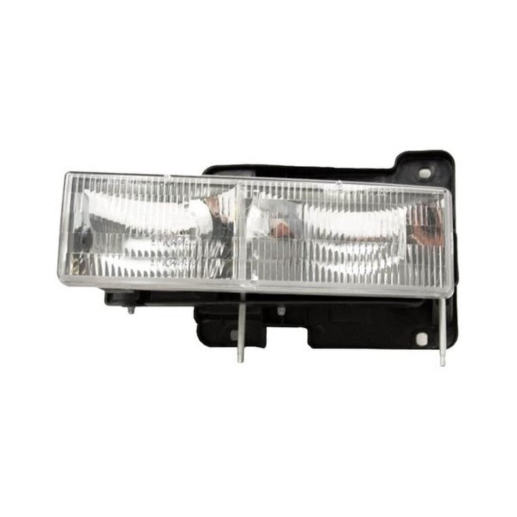 Headlight Assembly Pair For Gmc K2500 Suburban 1999 Composite Type Capa Certified Parts Gm2502101 Gm2503101 15034929 15034930