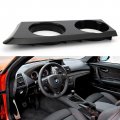 Topteng Car Cup Holder Carbon Fiber Adapter Fits For Bmw 1 Series E81 E82 E87 E88 Hatchback Coupe Left Hand Drive