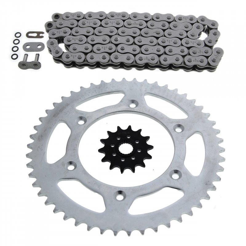 Honda Crf250 R And X O Ring Chain Sprocket Kit 14 50 114l For 2004 To 2009 Models Steel Front Rear Sprockets
