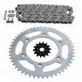 Honda Crf250 R And X O Ring Chain Sprocket Kit 14 50 114l For 2004 To 2009 Models Steel Front Rear Sprockets