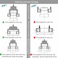 Polaris Ranger 900 1000 Xp Wheel Bearings 2013 2019 Front And Rear 4 Crew Replace