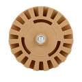 4 Car Rubber Eraser Wheel Decal Removal With Drill Adaptor Thickness 20mm
