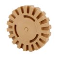 4 Car Rubber Eraser Wheel Decal Removal With Drill Adaptor Thickness 20mm