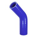 1 Pcs 35mm 38 Id 102mm 4 02 Length 45 Degrees Blue Car Silicone Hose Coolant Universal 