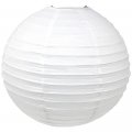 Just Artifacts 10-inch White Round Chinese Japanese Paper Lantern 1pc 