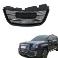 Glossy Black Front Bumper Grille Upper Mesh Style Replacement For Terrain Denali 2016-2017 