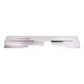 Radiator Support Mirror Stainless Steel Bead Rolled Replacement For G-body 
