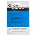 Niche Ceramic Front Rear Brake Pad Set For Polaris