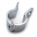 Httmt Chromed 1 25 4 Crash Bar Mount Longhorn Footpeg Clamps Replacement