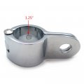 Httmt Chromed 1 25 4 Crash Bar Mount Longhorn Footpeg Clamps Replacement