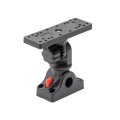 Extreme Max 3006 8661 Universal Fish Finder Head Unit Boat Fishing Rod Holder Mount For Screens Up To 9 With Pivoting Bracket 