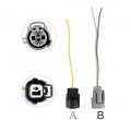 Set Of 1pcs Vtec Oil Pressure Switch Or Solenoid Plug Pigtail Connector For Honda Acura Civic A 1