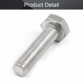 Mromax M10 Left Hand Hex Head Bolt M10-1 5 X 40mm 304 Stainless Steel Reverse Threaded Tap Screw Bolts