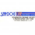 Sea-dog Line Dome Light Stainless Light-5in Lens