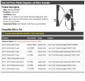 Front Left Driver Side Power Window Regulator And Motor Assembly With Auto Up Down Compatible 2011-2015 Chevy Cruze Sedan