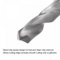 Uxcell Solid Carbide Drill Bits 8 1mm C2 K20 Tungsten Jobber Straight Shank Drilling Tool For Stainless Steel Aluminum Iron
