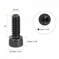Uxcell 10-24x1 2 Hex Socket Head Cap Screw Bolts 12 9 Grade Alloy Steel 25pcs