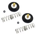 2sets Carburetor Air Cut-off Valve Diaphragm Kit Compatible For Kawasaki Kl650 Kl600 Klr650 Klx650