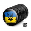 Ukraine Coat Of Arms Tire Rim Wheel Aluminum Valve Stem Caps