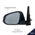 Driver Side Mirror For 2014 2022 Toyota 4runner Power Adjusted Heated Manual Fold With Turn Signal Puddle Lamp Material Black 9