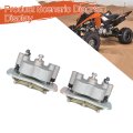 Rear Left Right Brake Calipers With Pads Replacement For Polaris Ranger 800 900 1000 Crew 2011-2019