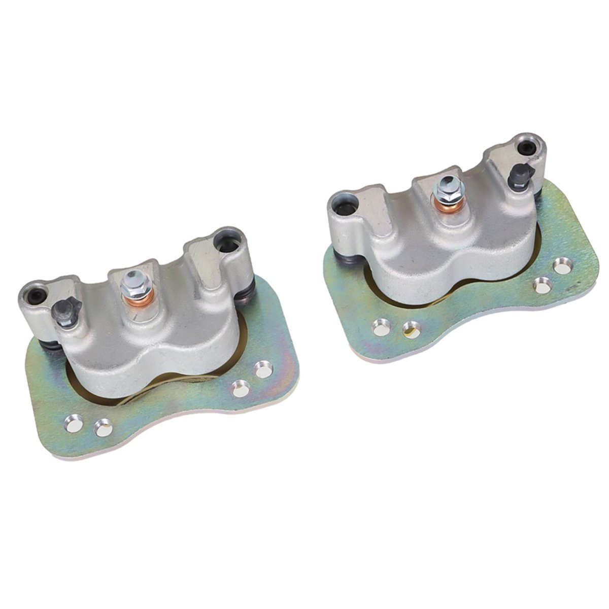 Rear Left Right Brake Calipers With Pads Replacement For Polaris Ranger 800 900 1000 Crew 2011-2019