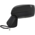 Driver Side Door Mirror For 2015 Subaru Xv Crosstrek Power Non Heated Manual Folding Paintable Replaces 91036va371 