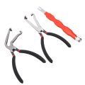 3 Pcs Electrical Disconnect Plier Efficient Multifunctional Ergonomic Comfort Grip Connector Separator Tool With Straight 