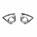 Durable Exterior Decor Abs Chrome Front Fog Light Cover Trim For Mazda Cx-5 2013-2014 Car Emblem Badge