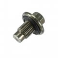 X Autohaux 2 Set M14x1 5 Car Engine Oil Drain Plug With Washer For Ford Focus 2004-2012 Stainless Steel Deep Green