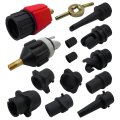 Paddle Board Pump Adapter Inflatable Adaptor 2 Compressor With 9 Conventional Air Valve Nozzles Attachment For Kayaks Rubber 