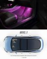 Passion Pink Led Interior Lights For Tesla Model 3 S X And Y Super Bright Plug Play Replacement Lighting Kit 4 Piece Set