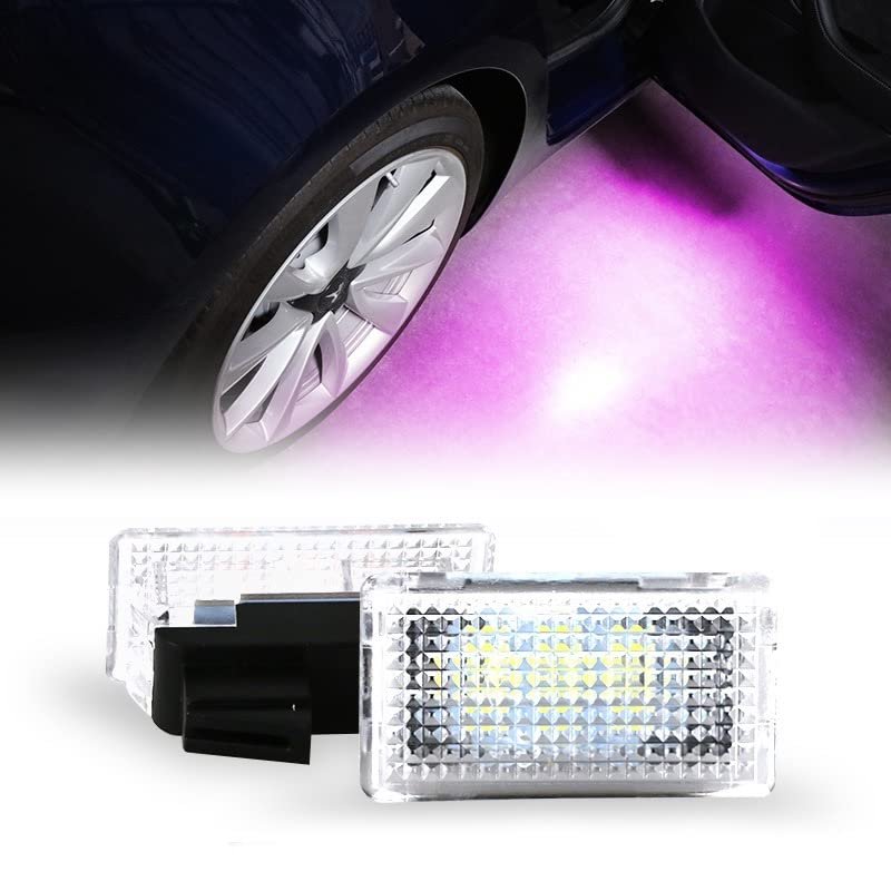 Passion Pink Led Interior Lights For Tesla Model 3 S X And Y Super Bright Plug Play Replacement Lighting Kit 4 Piece Set