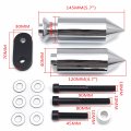 Httmt- Chrome Spike Frame Slider Guard Crash Protector Pad Aluminum For 2006-2007 Yzf R6 Black P N Mt290-002-cd