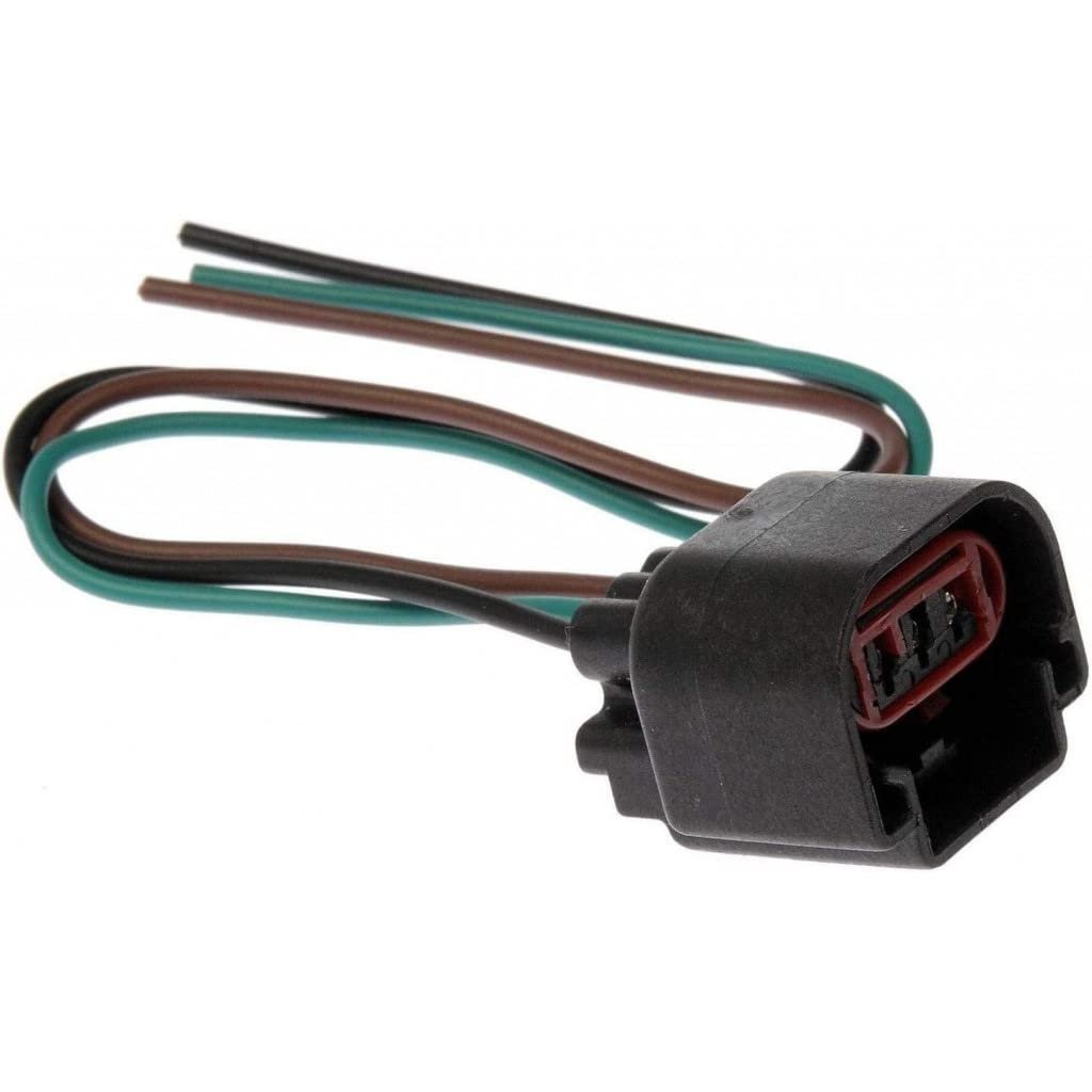 Headlight Socket For Mini Cooper 2009 2014 Female Plastic Terminal 8 75 In Length 3 Wire Replacement 3u2z14s411fkae