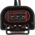 Headlight Socket For Mini Cooper 2009 2014 Female Plastic Terminal 8 75 In Length 3 Wire Replacement 3u2z14s411fkae