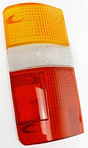 Left Side Amber Clear Red Tail Light Lens For 1989 To 1995 Toyota Pickup To2808101 Waterproof Plastic