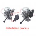 Wflnhb Carburetor Carb 0470-458 Replacement For Arctic Cat 500 Keihin Cvk 36 2003