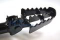 3l Black Footpeg Mount Bracket W Footpegs For Pit Bike 